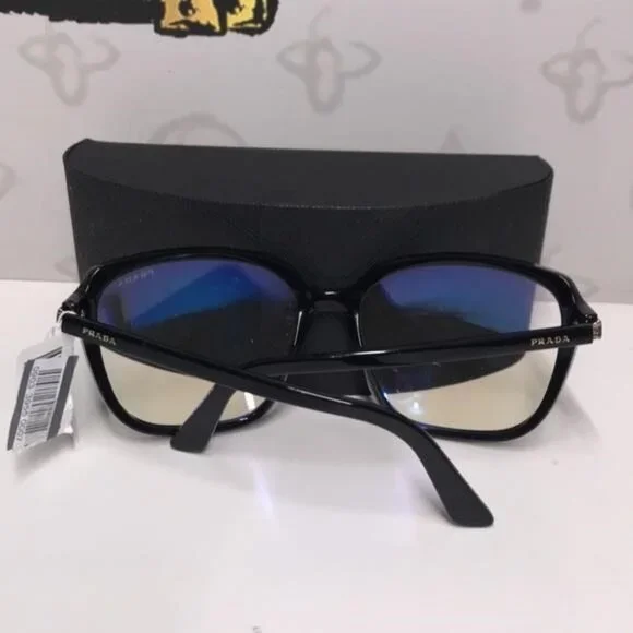 New Authentic Prada SPR 10V 1AB-09H Women’s Fashion Glasses – Black - Picture 11 of 13